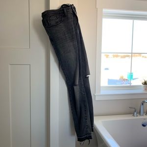 mossimo grey skinny jeans